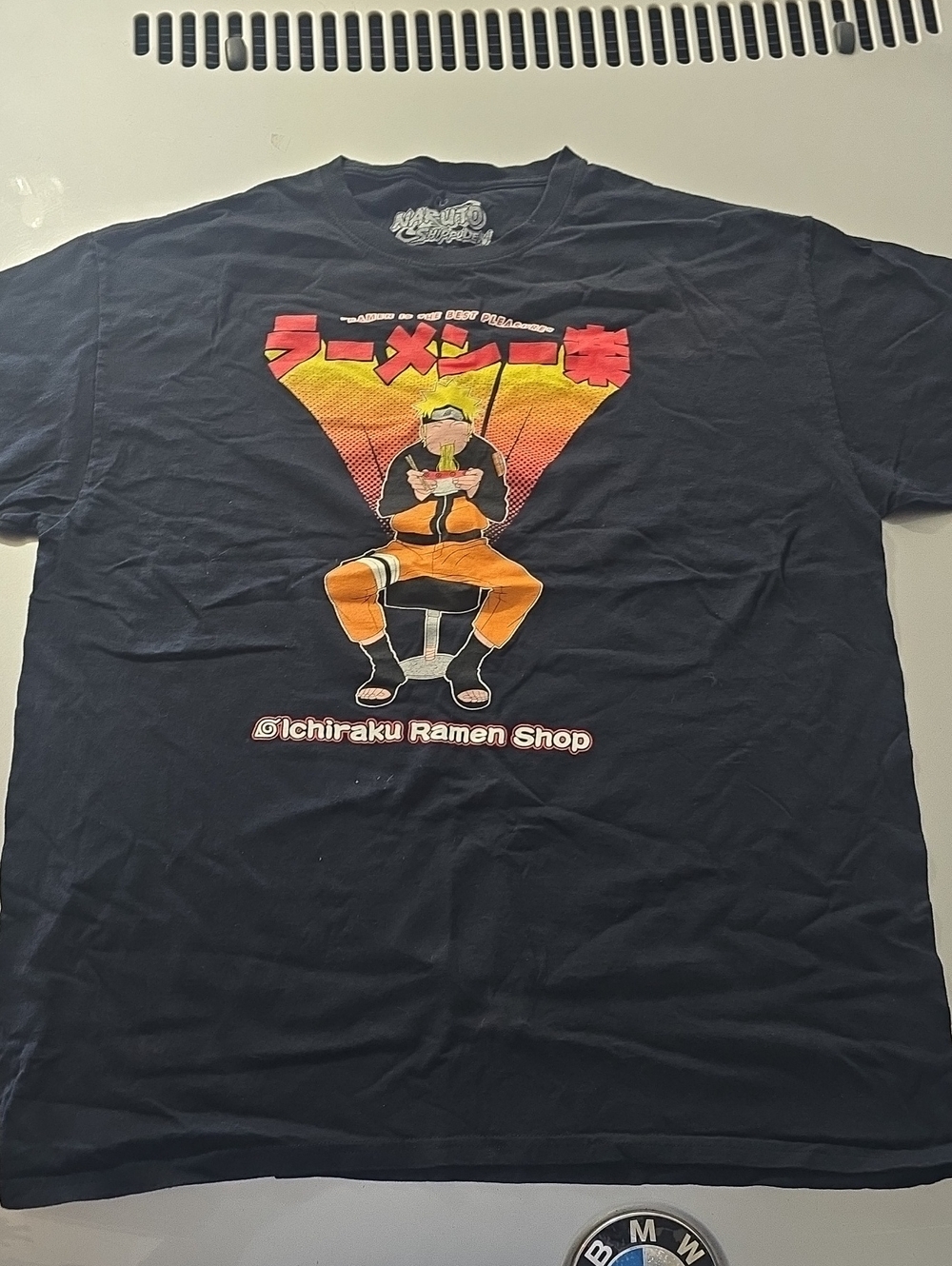 Naruto Ichiraku Ramen Graphic Tee - Black